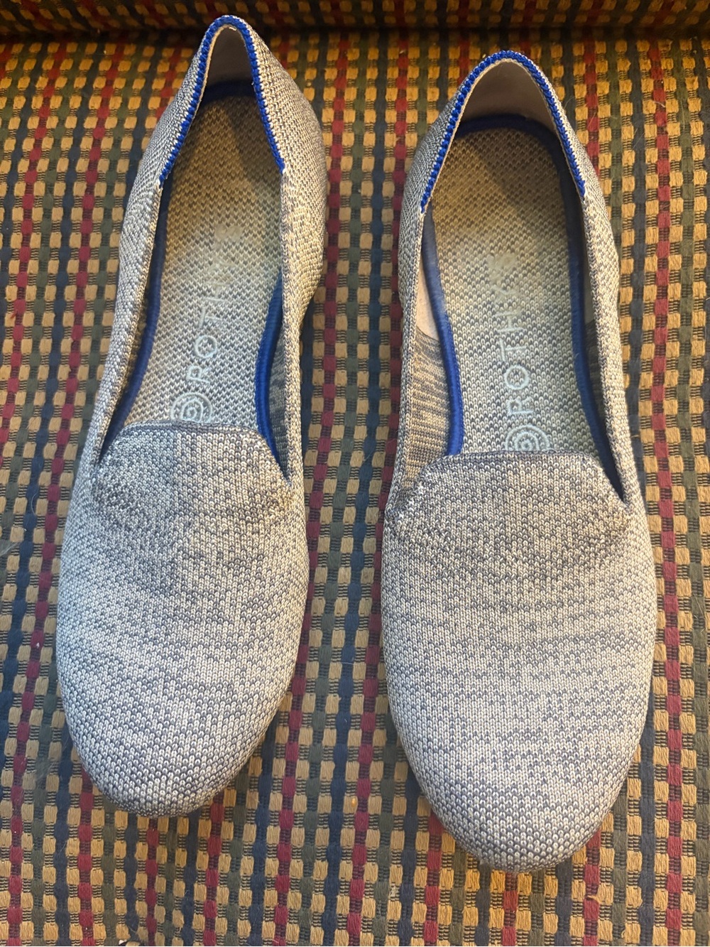 Rothy's The Loafer Taupe Limited Edition Heather Flats